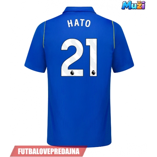 Lacne Muži Futbalové dres Chelsea Jorrel Hato #21 2026-27 Krátky Rukáv - Domáci
